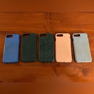 Pela Case iPhone 8 Plus set of 5 cases